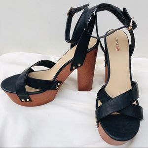 Black Platform Heels